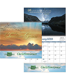 Calendars: Luxe Christian Grace Spiral Wall Calendar